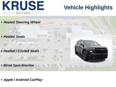 Used 2024 Chevrolet Traverse RS w/ LPO, Floor Liner Package AWD/4WD image 9