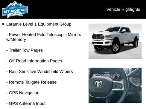 Used 2024 RAM 2500 Laramie w/ Sport Appearance Package AWD/4WD image 8