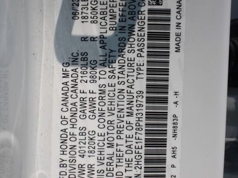 Used 2023 Honda Civic EX image 29