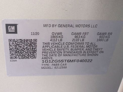 Used 2021 Chevrolet Malibu RS FWD image 29