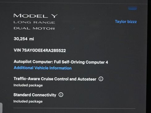 Used 2024 Tesla Model Y Long Range AWD/4WD image 8
