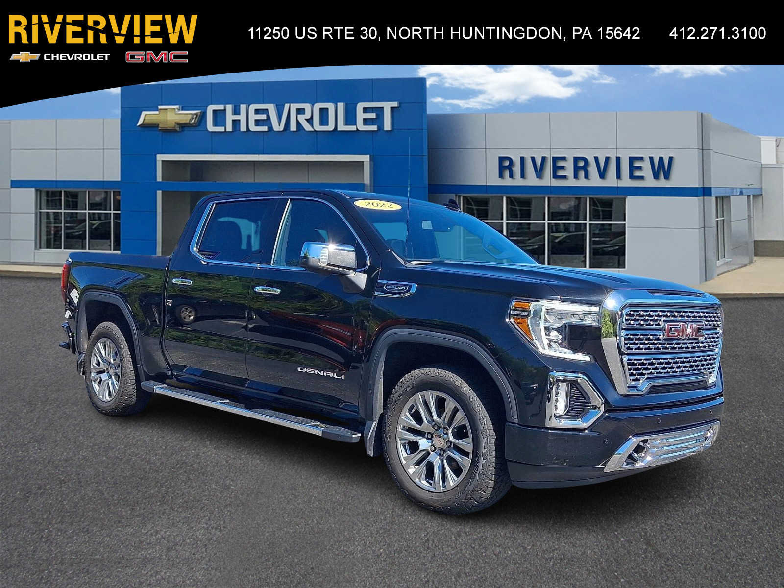 Used 2022 GMC Sierra 1500 Denali w/ Driver Alert Package II AWD/4WD image 1