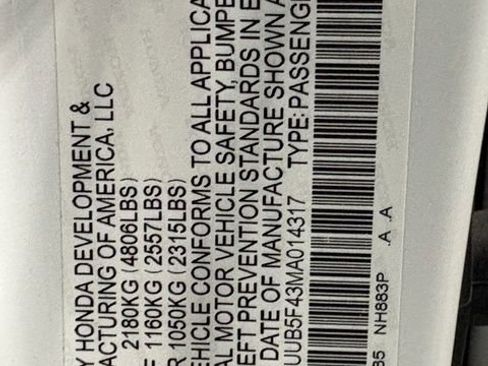 Used 2021 Acura TLX w/ Technology Package image 28