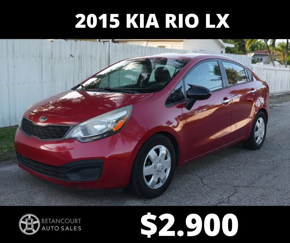 Used 2015 Kia Rio LX w/ Power Package FWD image 1