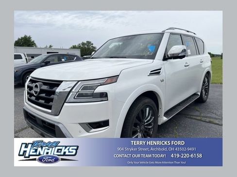 Used 2021 Nissan Armada Platinum AWD/4WD image 1