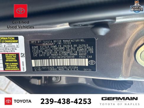 Used 2023 Toyota Camry SE FWD image 23