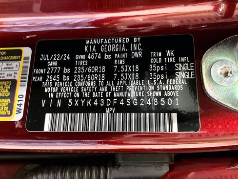 Used 2025 Kia Sportage SX FWD image 40