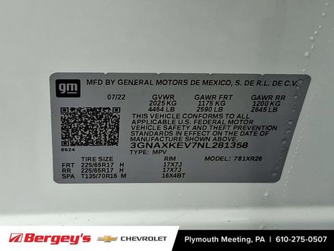 Certified 2022 Chevrolet Equinox LT image 29