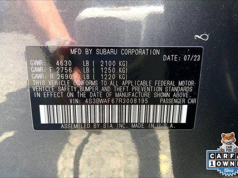 Certified 2024 Subaru Legacy Premium AWD/4WD image 33