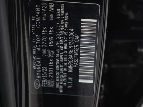 Certified 2023 Hyundai Venue SEL w/ Cargo Package FWD image 27