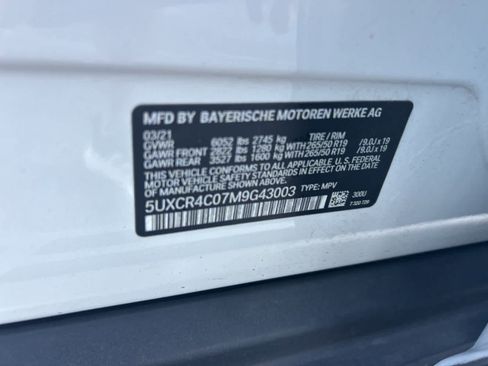 Used 2021 BMW X5 sDrive40i w/ Premium Package 2 image 82