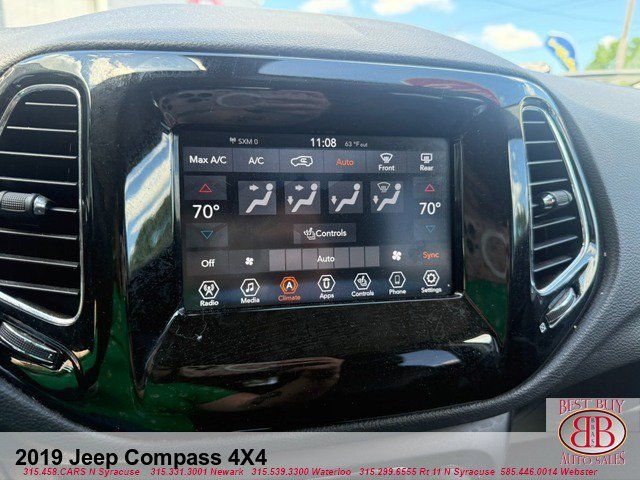 Used 2019 Jeep Compass Latitude AWD/4WD image 16