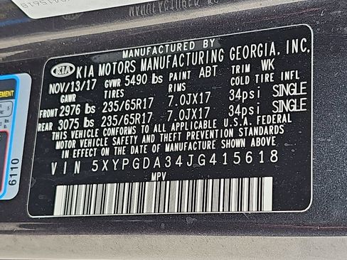 Used 2018 Kia Sorento AWD image 41
