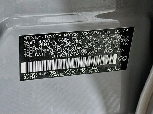 Used 2024 Lexus IS 350 F Sport w/ Accessory Package 2 RWD image 12