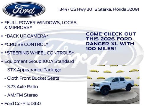 New 2026 Ford Ranger XL RWD image 10