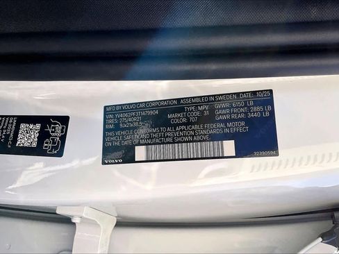 New 2026 Volvo XC90 B6 Ultra w/ Protection Package image 36