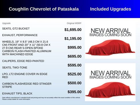 Used 2023 Chevrolet Corvette Stingray Preferred Cpe w/ Battery Protection Package RWD image 2