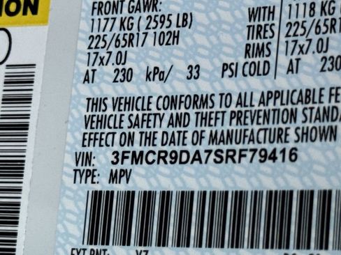 New 2025 Ford Bronco Sport Badlands w/ Badlands Tech Package image 33