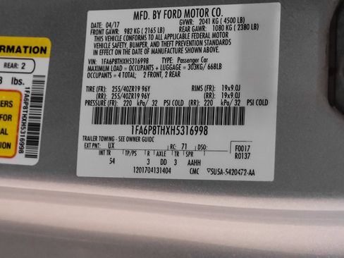 Used 2017 Ford Mustang Premium w/ Ecoboost Performance Package image 54