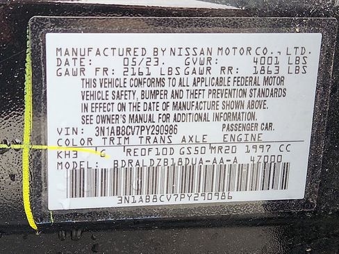 Certified 2023 Nissan Sentra SV FWD image 26