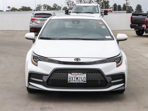Certified 2021 Toyota Corolla XSE w/ Carpet Mat Package (TMS) FWD image 2