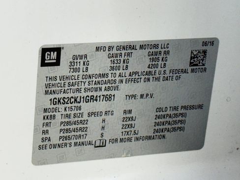 Used 2016 GMC Yukon Denali w/ Open Road Package image 97