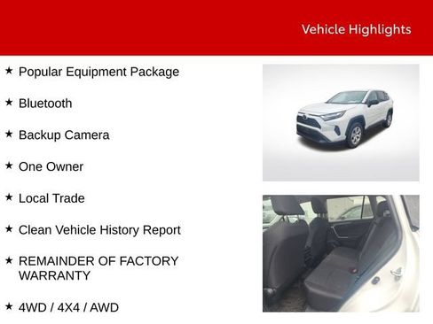 Used 2024 Toyota RAV4 LE AWD/4WD image 9