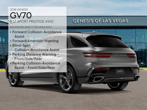 New 2026 Genesis GV70 3.5T Sport Prestige image 7