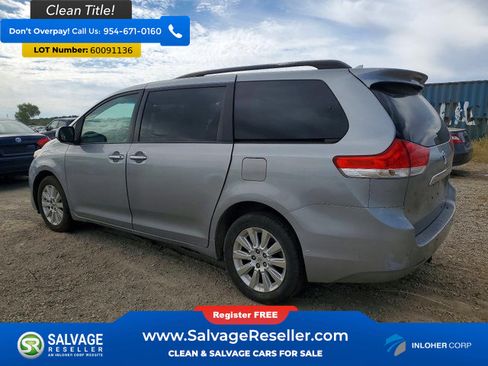 Used 2011 Toyota Sienna Limited w/ Premium Pkg AWD/4WD image 3