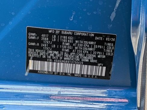 New 2026 Subaru Crosstrek 2.5i Wilderness AWD/4WD image 38