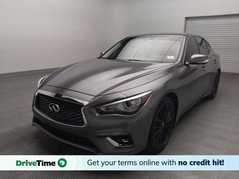 Used 2021 INFINITI Q50 Luxe w/ Cargo Package RWD image 1