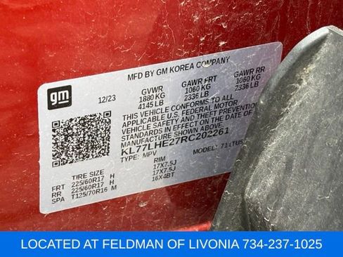 Used 2024 Chevrolet Trax LT w/ Driver Confidence Package FWD image 10