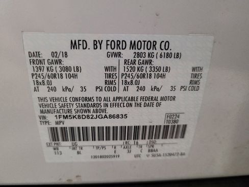 Used 2018 Ford Explorer XLT w/ Equipment Group 202A AWD/4WD image 33