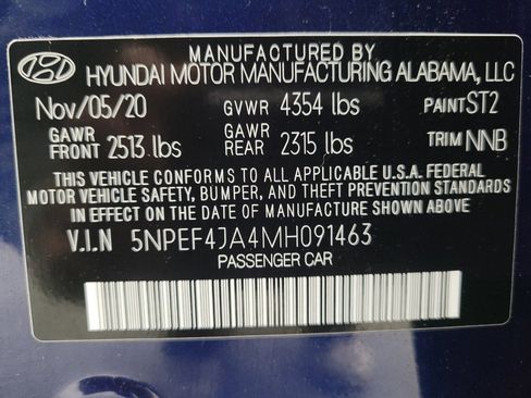 Used 2021 Hyundai Sonata SEL w/ Convenience Package image 33