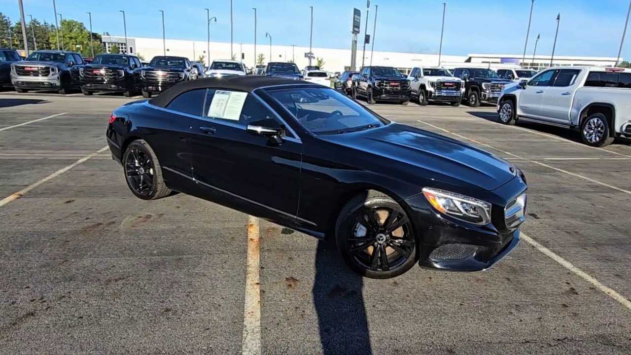 Used 2017 Mercedes-Benz S 550 Cabriolet w/ Premium Package image 4