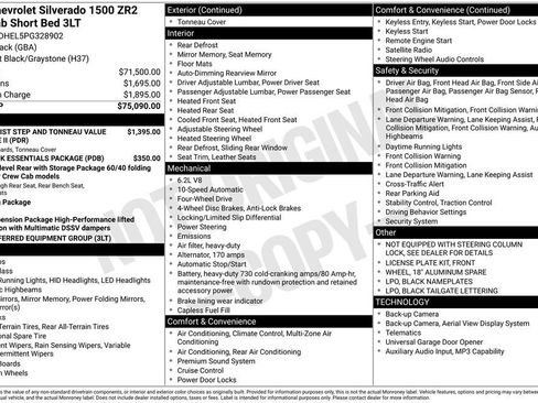 Used 2023 Chevrolet Silverado 1500 ZR2 AWD/4WD image 11