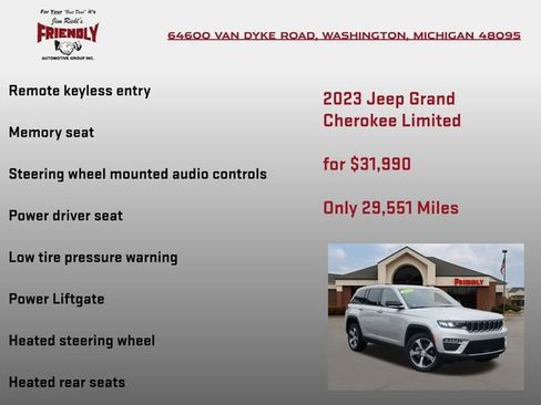 Used 2023 Jeep Grand Cherokee Limited image 5