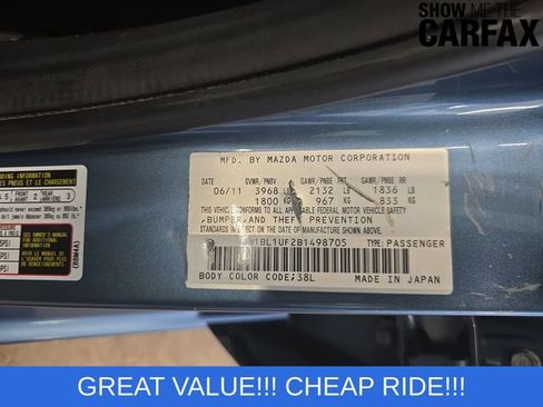 Used 2011 MAZDA MAZDA3 i Sport FWD image 23