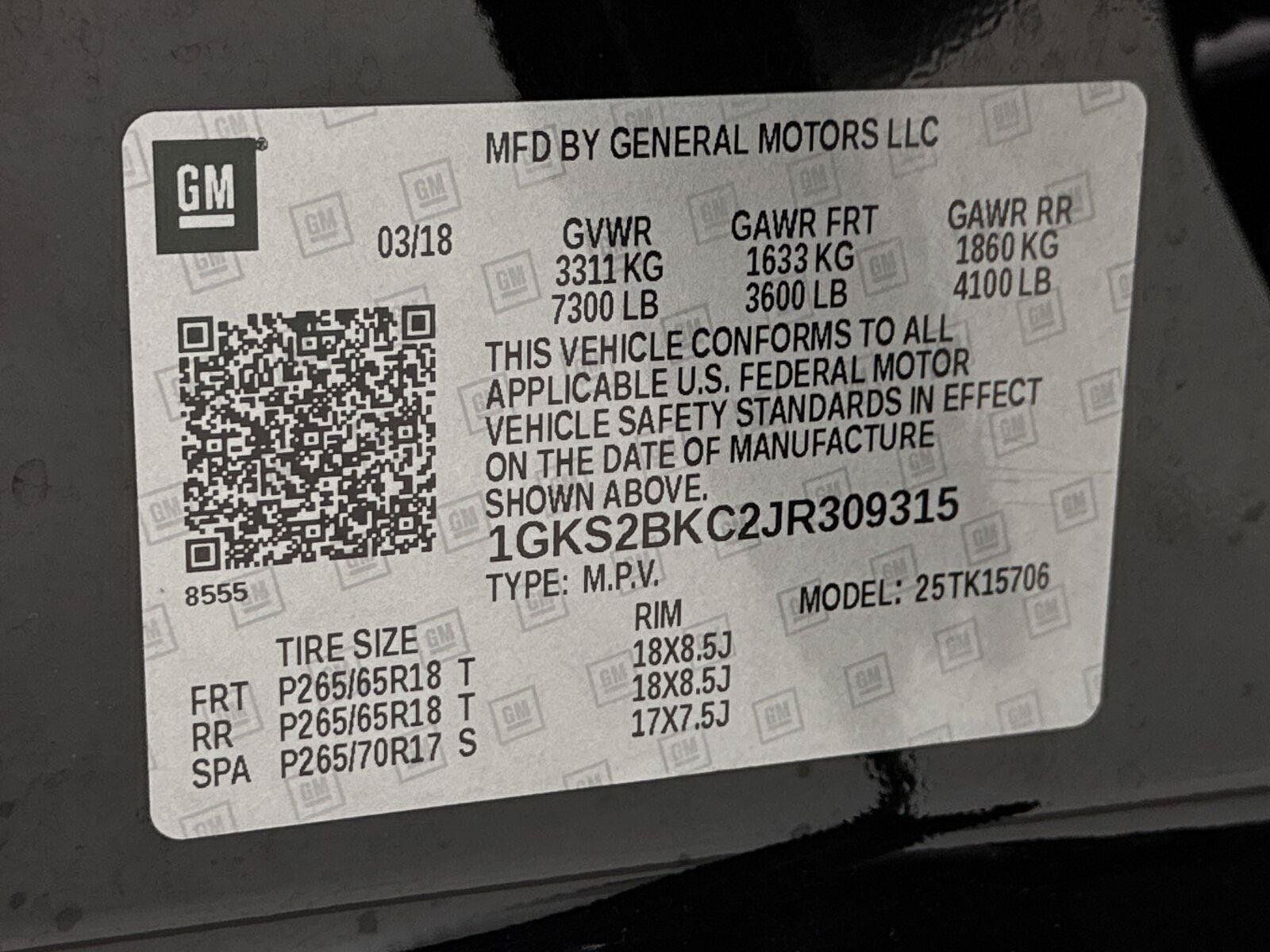 Used 2018 GMC Yukon SLT AWD/4WD image 36
