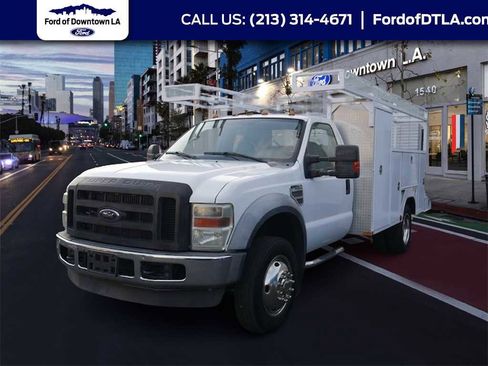 Used 2008 Ford F550 2WD Regular Cab Super Duty image 1