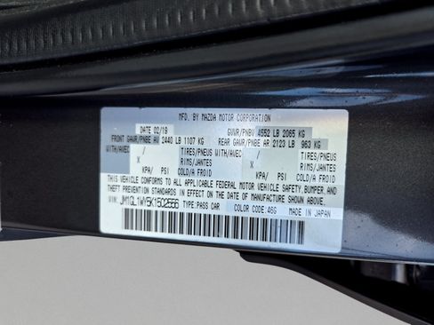 Used 2019 MAZDA MAZDA6 Grand Touring Reserve FWD image 11