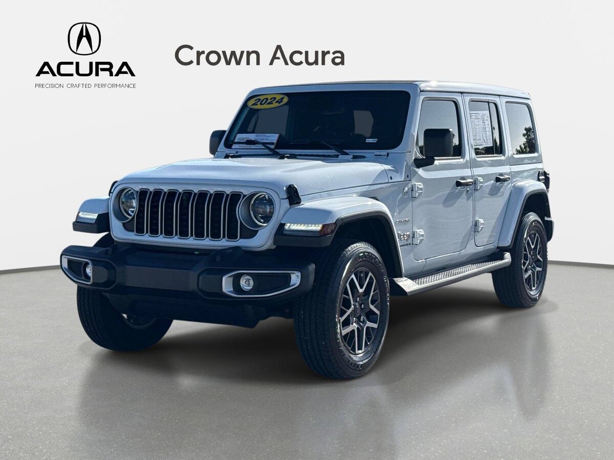 Used 2024 Jeep Wrangler Unlimited Sahara w/ Technology Group AWD/4WD image 1