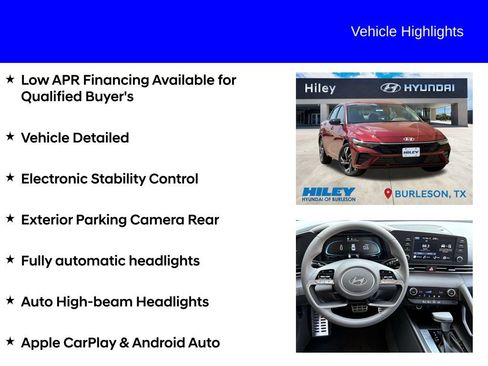 Certified 2025 Hyundai Elantra Sport FWD image 10