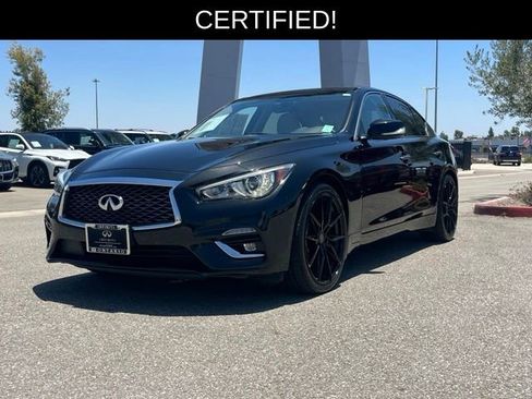 Certified 2023 INFINITI Q50 Luxe w/ Cargo Package RWD image 1