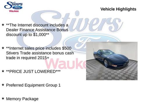 Used 2004 Chevrolet Corvette Convertible w/ Preferred Equipment Group RWD image 9