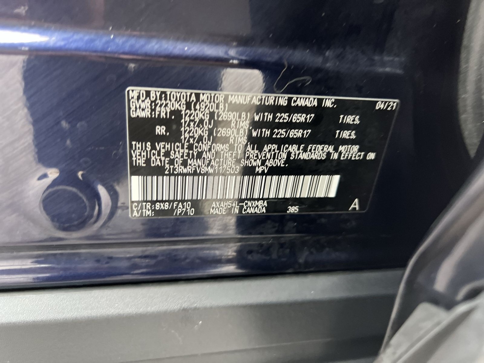 Used 2021 Toyota RAV4 XLE AWD/4WD image 27