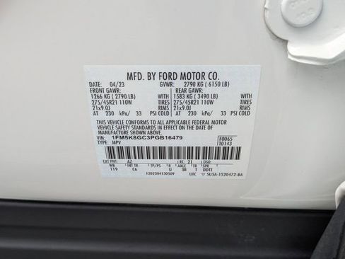 Certified 2023 Ford Explorer ST w/ Equipment Group 401A image 33