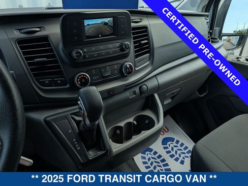 Certified 2025 Ford Transit 250 Low Roof w/ Exterior Upgrade Package RWD image 28