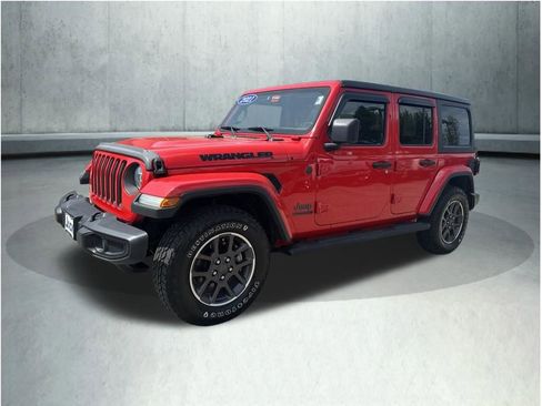 Used 2021 Jeep Wrangler Unlimited Sport AWD/4WD image 1