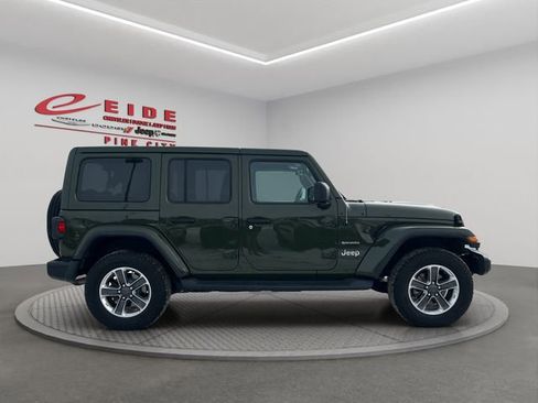 Used 2021 Jeep Wrangler Unlimited Sahara w/ Uconnect 4C Nav & Sound Group image 7